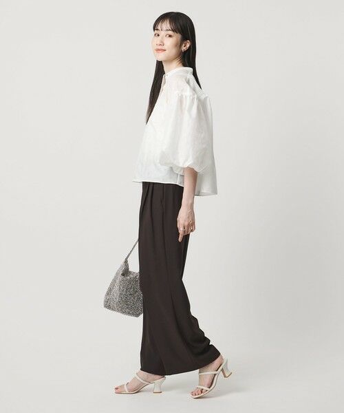 UNITED ARROWS / ユナイテッドアローズ シャツ・ブラウス | シアー ドット パフ ブラウス ‐ウォッシャブル‐ | 詳細2