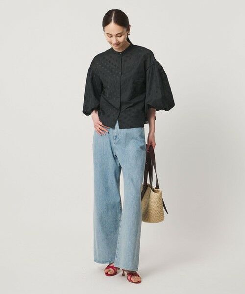 UNITED ARROWS / ユナイテッドアローズ シャツ・ブラウス | シアー ドット パフ ブラウス ‐ウォッシャブル‐ | 詳細7