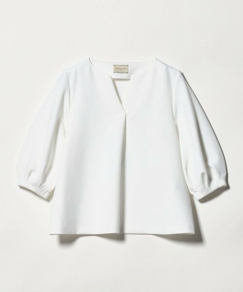 UNITED ARROWS / ユナイテッドアローズ シャツ・ブラウス | LIGHT SPONGY ブラウス ‐ウォッシャブル‐（OFF WHITE）