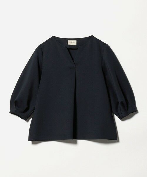 UNITED ARROWS / ユナイテッドアローズ シャツ・ブラウス | LIGHT SPONGY ブラウス ‐ウォッシャブル‐（NAVY）