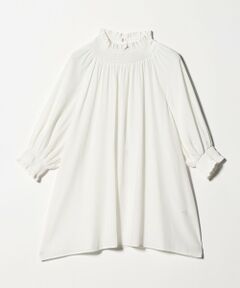 UNITED ARROWS / ユナイテッドアローズ シャツ・ブラウス | シャーリング ハイネック シャツ ブラウス