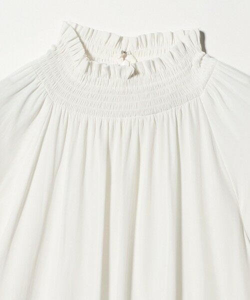 UNITED ARROWS / ユナイテッドアローズ シャツ・ブラウス | シャーリング ハイネック シャツ ブラウス | 詳細1