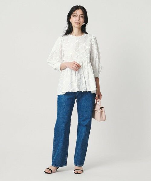UNITED ARROWS / ユナイテッドアローズ シャツ・ブラウス | エンブロイダリー フリル トップス | 詳細3