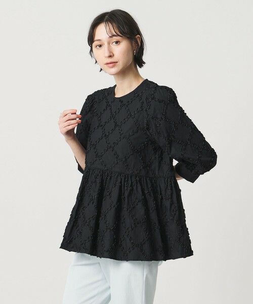 UNITED ARROWS / ユナイテッドアローズ シャツ・ブラウス | エンブロイダリー フリル トップス | 詳細6