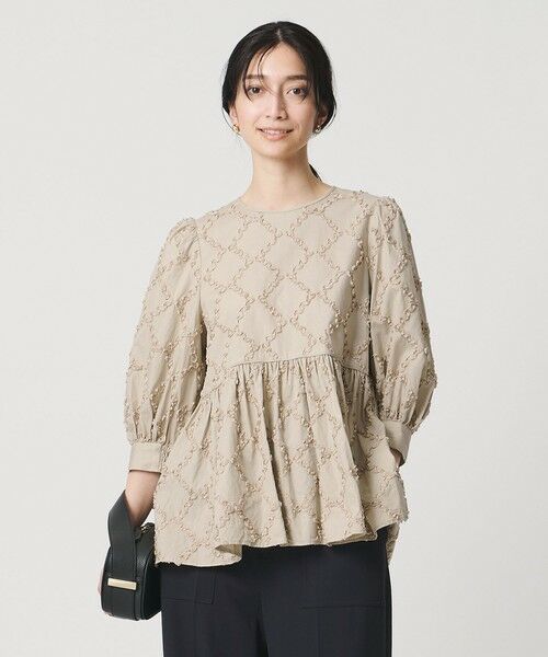 UNITED ARROWS / ユナイテッドアローズ シャツ・ブラウス | エンブロイダリー フリル トップス | 詳細18