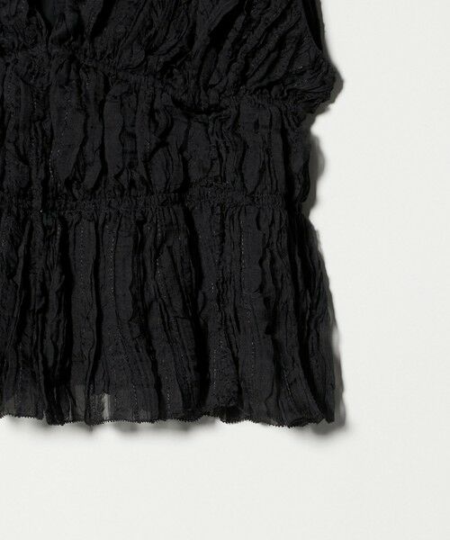 UNITED ARROWS / ユナイテッドアローズ ベスト | シャーリング フリル ベスト | 詳細11