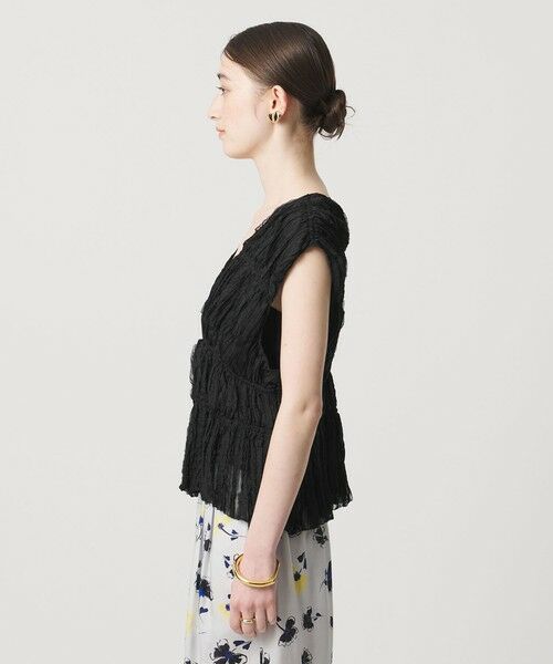 UNITED ARROWS / ユナイテッドアローズ ベスト | シャーリング フリル ベスト | 詳細5