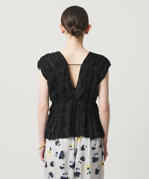 UNITED ARROWS / ユナイテッドアローズ ベスト | シャーリング フリル ベスト | 詳細6