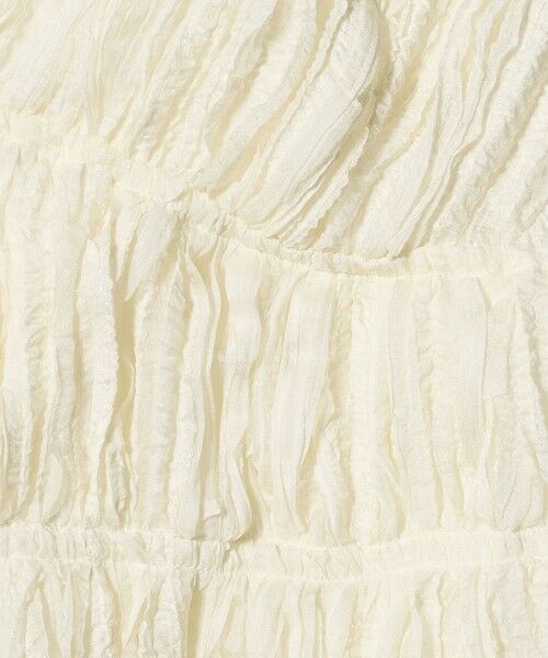 UNITED ARROWS / ユナイテッドアローズ ベスト | シャーリング フリル ベスト | 詳細21