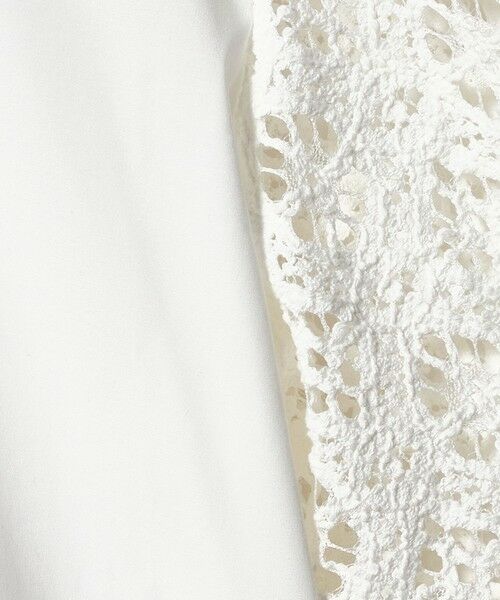 UNITED ARROWS / ユナイテッドアローズ シャツ・ブラウス | ラッセルレース コンビ シャツ ‐ウォッシャブル‐ | 詳細2