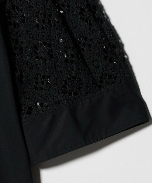 UNITED ARROWS / ユナイテッドアローズ シャツ・ブラウス | ラッセルレース コンビ シャツ ‐ウォッシャブル‐ | 詳細5