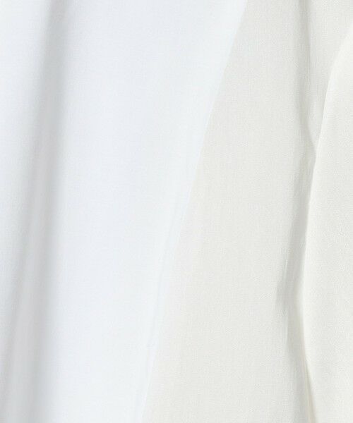 UNITED ARROWS / ユナイテッドアローズ シャツ・ブラウス | シアー コンビ フレア シャツ | 詳細2