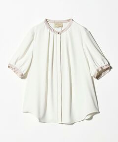 UNITED ARROWS / ユナイテッドアローズ シャツ・ブラウス | バイカラーパイピング ショートスリーブ ブラウス