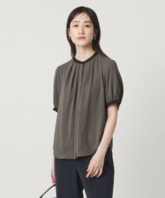 UNITED ARROWS / ユナイテッドアローズ シャツ・ブラウス | バイカラーパイピング ショートスリーブ ブラウス