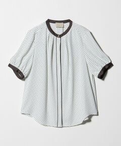 UNITED ARROWS / ユナイテッドアローズ シャツ・ブラウス | バイカラーパイピング ショートスリーブ ブラウス