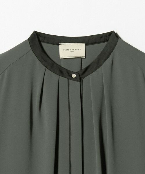 UNITED ARROWS / ユナイテッドアローズ シャツ・ブラウス | バイカラーパイピング ショートスリーブ ブラウス | 詳細7