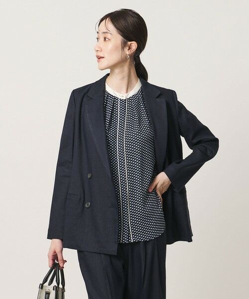 UNITED ARROWS / ユナイテッドアローズ シャツ・ブラウス | バイカラーパイピング ショートスリーブ ブラウス | 詳細29