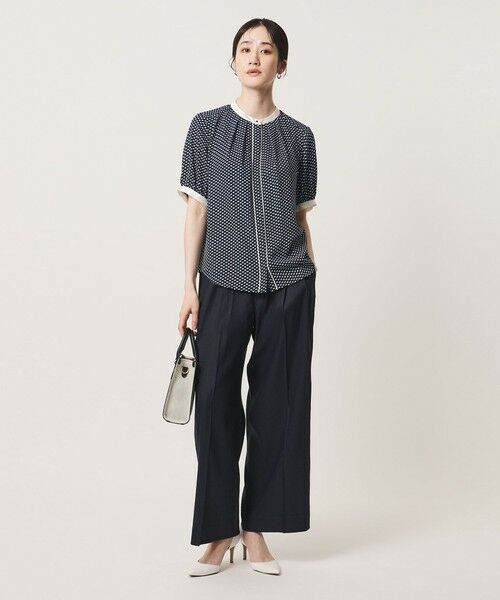 UNITED ARROWS / ユナイテッドアローズ シャツ・ブラウス | バイカラーパイピング ショートスリーブ ブラウス | 詳細30