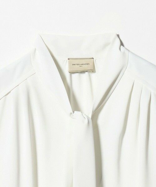 UNITED ARROWS / ユナイテッドアローズ シャツ・ブラウス | ボウタイ ショートスリーブ ブラウス | 詳細1