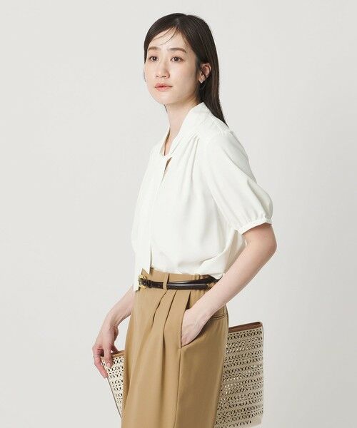 UNITED ARROWS / ユナイテッドアローズ シャツ・ブラウス | ボウタイ ショートスリーブ ブラウス | 詳細2