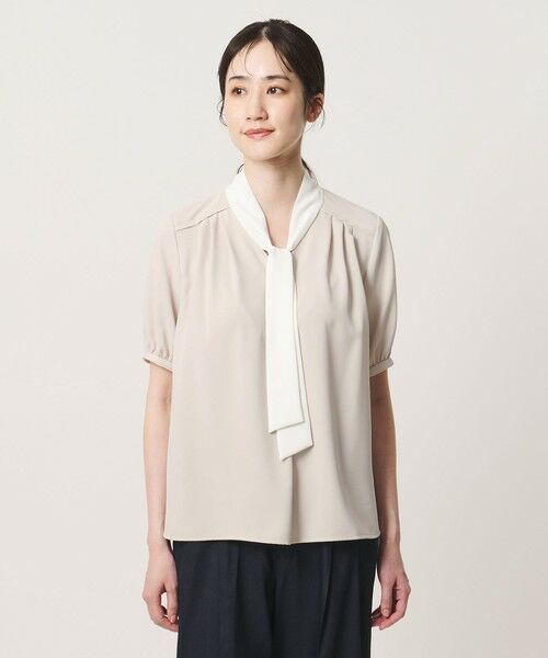 UNITED ARROWS / ユナイテッドアローズ シャツ・ブラウス | ボウタイ ショートスリーブ ブラウス | 詳細20