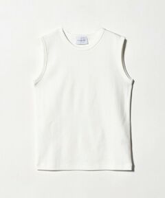 UNITED ARROWS / ユナイテッドアローズ カットソー | コットン フライス ノースリーブトップス