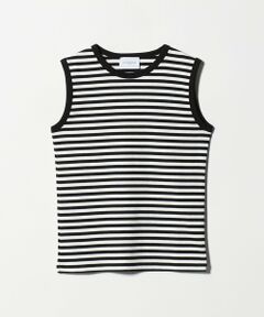 UNITED ARROWS / ユナイテッドアローズ カットソー | コットン フライス ノースリーブトップス