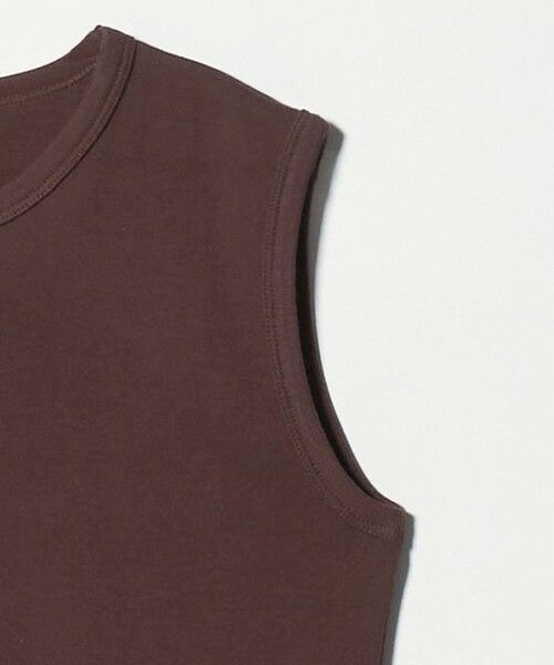 UNITED ARROWS / ユナイテッドアローズ カットソー | コットン フライス ノースリーブトップス | 詳細5