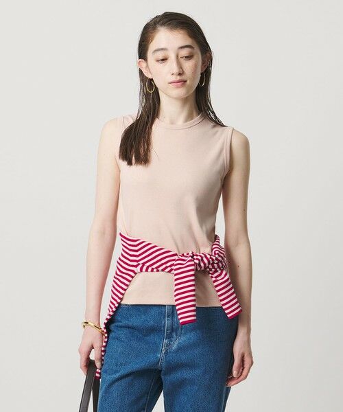 UNITED ARROWS / ユナイテッドアローズ カットソー | コットン フライス ノースリーブトップス | 詳細15