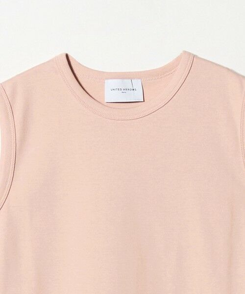 UNITED ARROWS / ユナイテッドアローズ カットソー | コットン フライス ノースリーブトップス | 詳細9