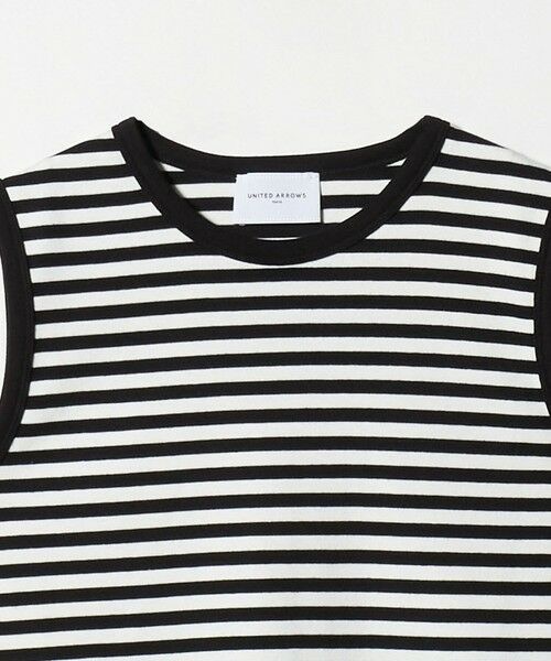 UNITED ARROWS / ユナイテッドアローズ カットソー | コットン フライス ノースリーブトップス | 詳細11