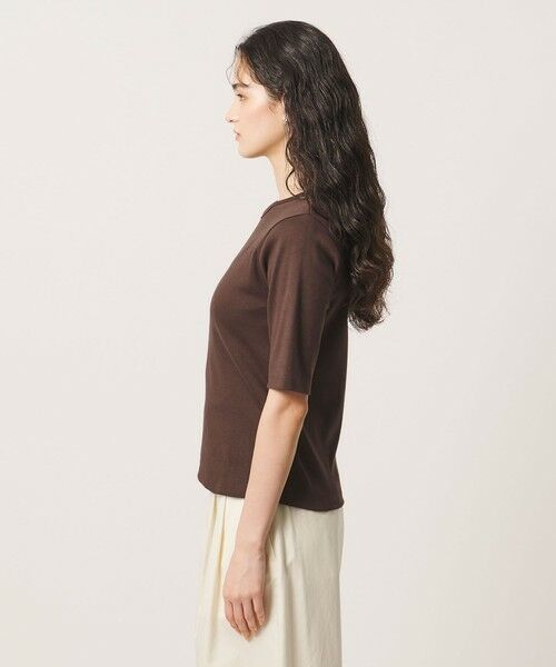 UNITED ARROWS / ユナイテッドアローズ カットソー | ５分袖 コットン フライス Tシャツ | 詳細11