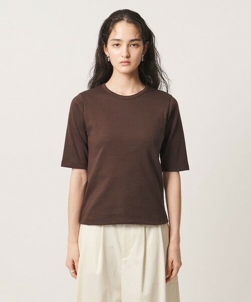 UNITED ARROWS / ユナイテッドアローズ カットソー | 5分袖 コットン フライス Tシャツ | 詳細10