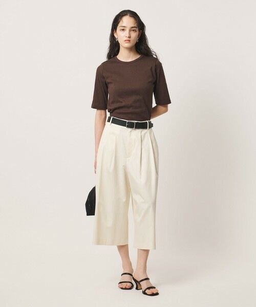 UNITED ARROWS / ユナイテッドアローズ カットソー | ５分袖 コットン フライス Tシャツ | 詳細7