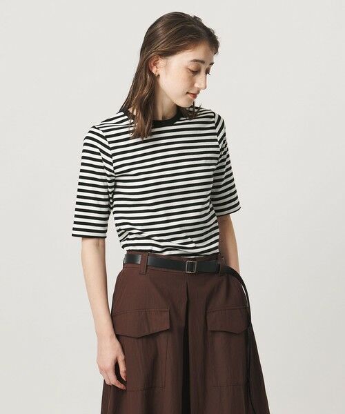 UNITED ARROWS / ユナイテッドアローズ カットソー | 5分袖 コットン フライス Tシャツ | 詳細23