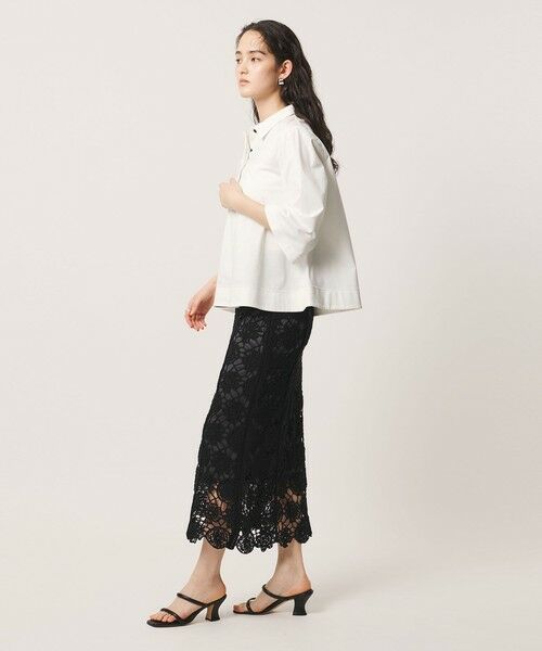 UNITED ARROWS / ユナイテッドアローズ カットソー | トリコット テントライン ポロシャツ | 詳細3