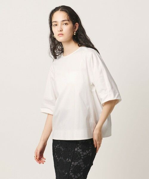 UNITED ARROWS / ユナイテッドアローズ カットソー | トリコット フォーム Tシャツ | 詳細1