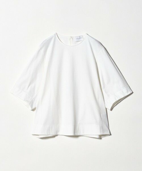 UNITED ARROWS / ユナイテッドアローズ カットソー | トリコット フォーム Tシャツ（OFF WHITE）