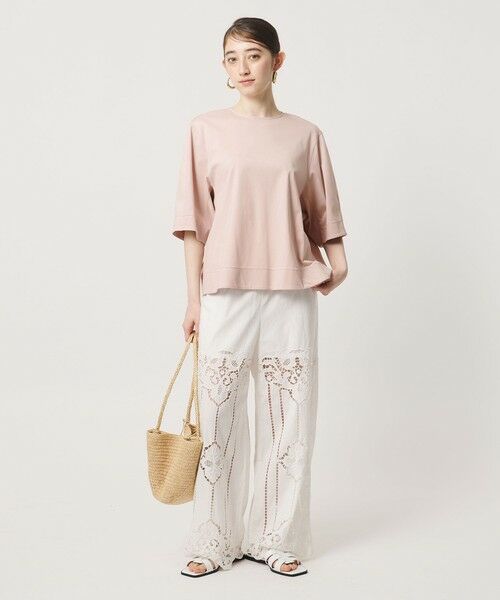 UNITED ARROWS / ユナイテッドアローズ カットソー | トリコット フォーム Tシャツ | 詳細15