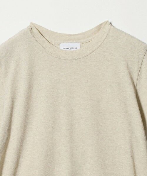 UNITED ARROWS / ユナイテッドアローズ カットソー | ラメ テンジク Tシャツ | 詳細4