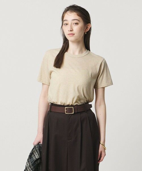 UNITED ARROWS / ユナイテッドアローズ カットソー | ラメ テンジク Tシャツ | 詳細1