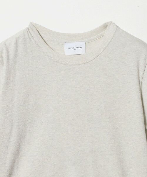 UNITED ARROWS / ユナイテッドアローズ カットソー | ラメ テンジク Tシャツ | 詳細9