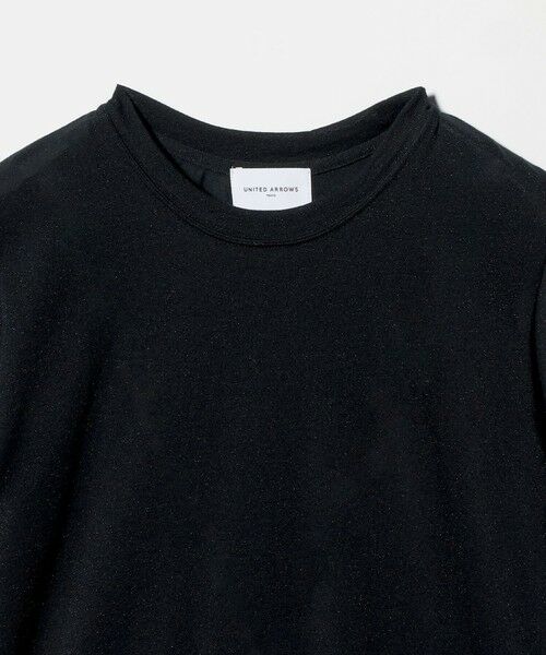 UNITED ARROWS / ユナイテッドアローズ カットソー | ラメ テンジク Tシャツ | 詳細14