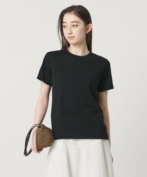UNITED ARROWS / ユナイテッドアローズ カットソー | ラメ テンジク Tシャツ | 詳細11