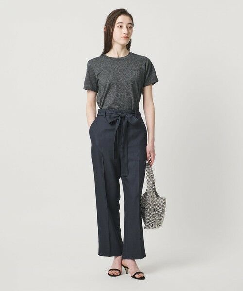 UNITED ARROWS / ユナイテッドアローズ カットソー | ラメ テンジク Tシャツ | 詳細16