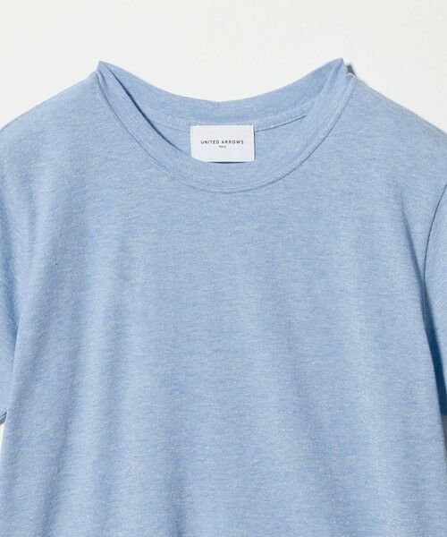 UNITED ARROWS / ユナイテッドアローズ カットソー | ラメ テンジク Tシャツ | 詳細28