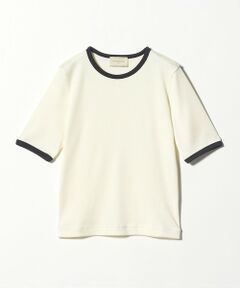 UNITED ARROWS / ユナイテッドアローズ カットソー | リブ バイカラーパイピング Tシャツ