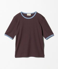 UNITED ARROWS / ユナイテッドアローズ カットソー | リブ バイカラーパイピング Tシャツ