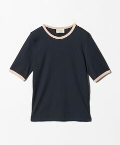 UNITED ARROWS / ユナイテッドアローズ カットソー | リブ バイカラーパイピング Tシャツ