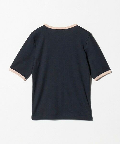 UNITED ARROWS / ユナイテッドアローズ カットソー | リブ バイカラーパイピング 五分袖 Tシャツ | 詳細27